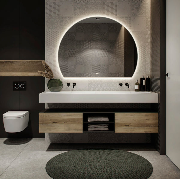 Sun-Line Spiegel met Directe en Indirecte Spotless LED-Verlichting Rondom - Hipp Design