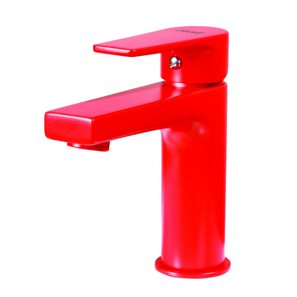 Creavit Sharp Wastafelkraan – Rood