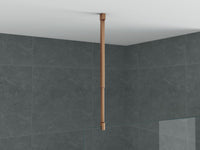 ALONI PLAFONDSTEUN - VERSTELBAAR - 43-80 CM - GEBORSTELD KOPER