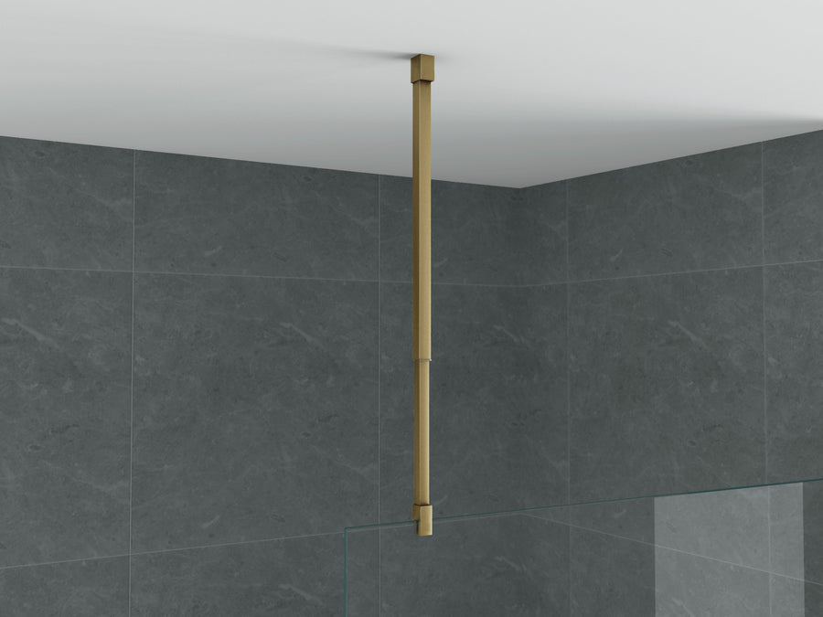 ALONI Plafondsteun - verstelbaar - 43-80 Cm - geborsteld Goud