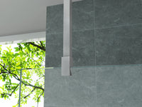 ALONI PLAFONDSTEUN - VERSTELBAAR - 43-80 CM - CHROOM