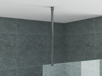 ALONI PLAFONDSTEUN - VERSTELBAAR - 43-80 CM - GUNMETAL
