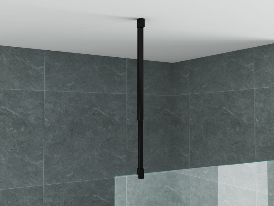 ALONI Plafondsteun - verstelbaar - 43-80 Cm - Mat Zwart