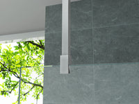 ALONI PLAFONDSTEUN - VERSTELBAAR - 43-80 CM - GEBORSTELD RVS