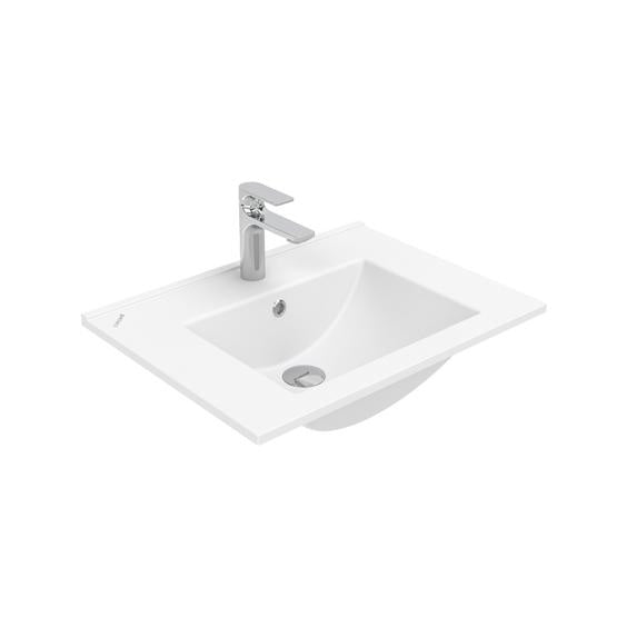 Creavit Su SU060 wastafel SU060-00CB00E-0000 glanzend wit - detailfoto