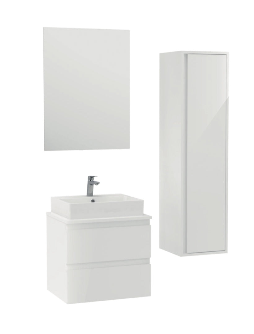 Creavit Su SU060 wastafel SU060-00CB00E-0000 glanzend wit - sfeerbeeld