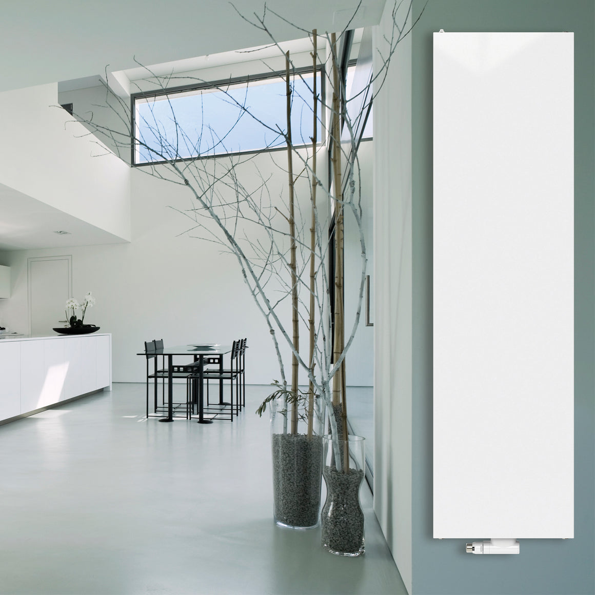 Stelrad Vertex PLAN - T22 - Verticale Radiator - 1600X700MM - 2373W - Glanzend WIT