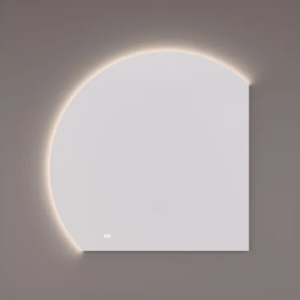 Hipp Design SPV ML moon line spiegel met indirecte kleurenwissel verlichting en verwarming
