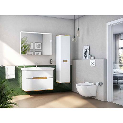 VitrA Sento wit hangtoilet sfeerbeeld badkamer