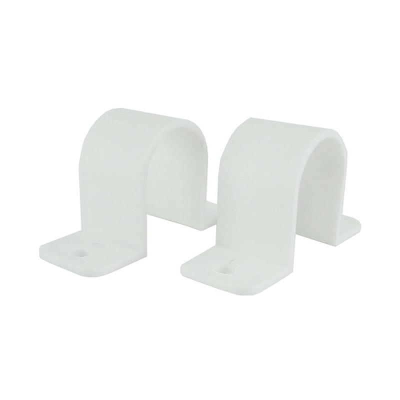 Set Welpenrohrschellen 32mm weiß