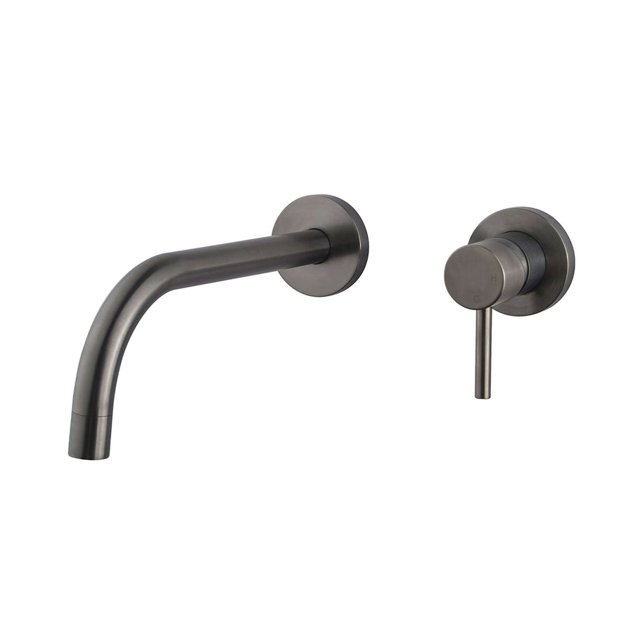 Robinet de lavabo monocommande Slanke Wiesbaden avec démarrage à froid en bronze