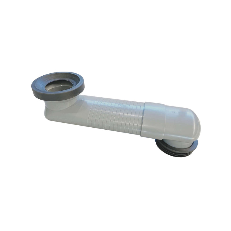 Verstellbarer Sprungbogen 15-35cm, Einbauhöhe 80 mm, 90-110mm Anschlüsse