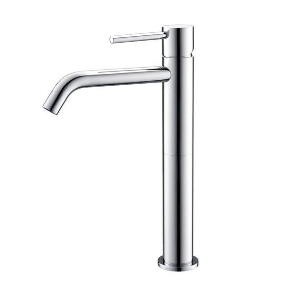 Style XL Bec 19,5 cm Mitigeur monotrou pour lavabo Wiesbaden Chrome