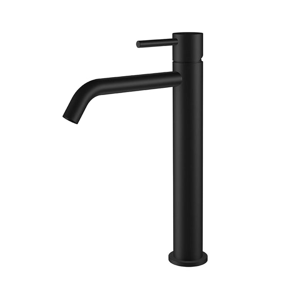 Style XL Robinet Mitigeur de Lavabo à Débordement Apparent Wiesbaden 19,5 cm 1-levier Mat Noir
