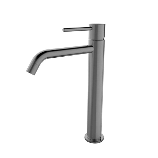 Robinet mitigeur de lavabo Style XL à bec haut Wiesbaden 19,5 cm, 1 poignée en bronze
