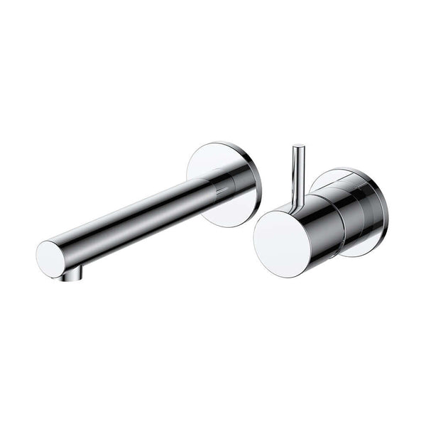 Robinet de lavabo encastré style chrome