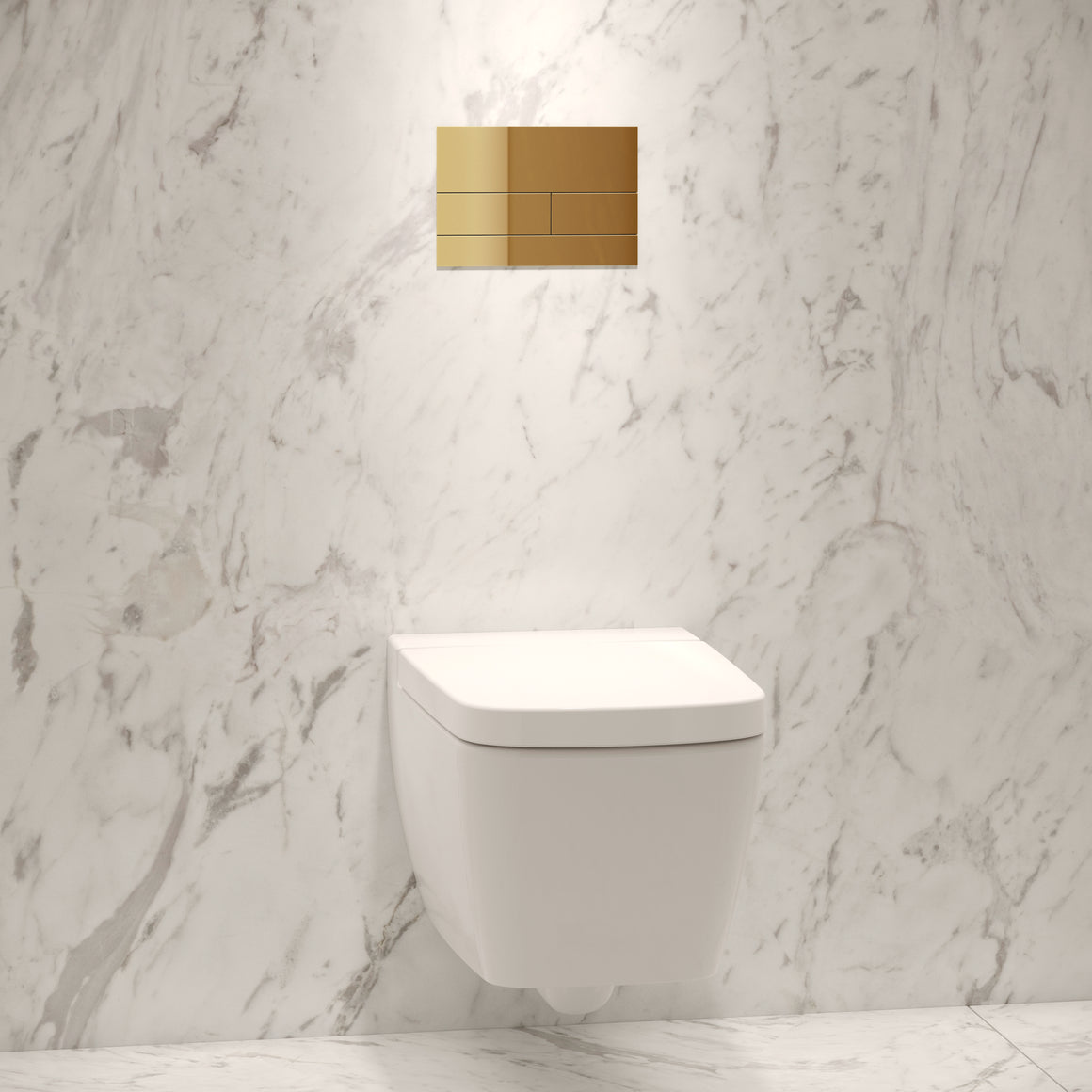 TECE Bedieningspaneel Goud 3x15 mm