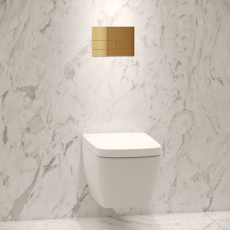 TECE Bedieningspaneel Goud 3x15 mm