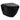 Creavit Design hangtoilet met RVS bidetsproeier zwart
