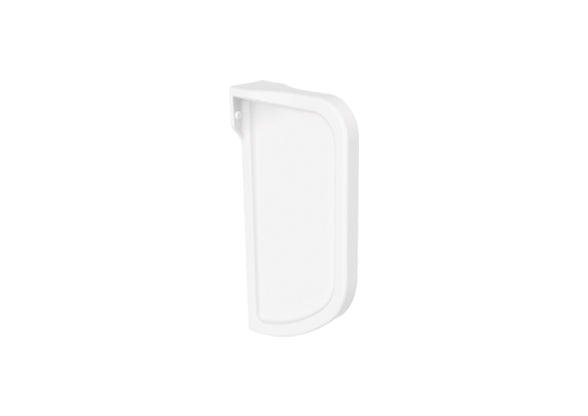 Creavit Urinoir Scheidingswand 36×61 cm – Glanzend Wit