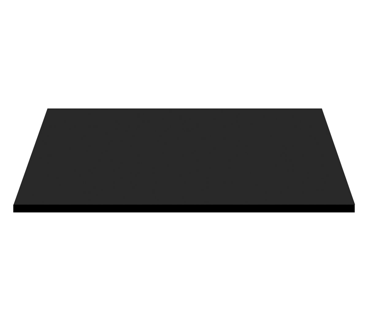 ALONI WASTAFELTABLET MDF (96.4X45.5X2.6 CM) - MAT ZWART
