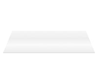 ALONI WASTAFELTABLET MDF (118.4X45.5X2.6 CM) - GLANZEND WIT