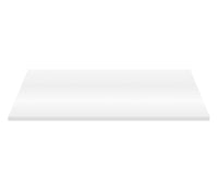ALONI WASTAFELTABLET MDF (152.4X45.5X2.6 CM) - GLANZEND WIT