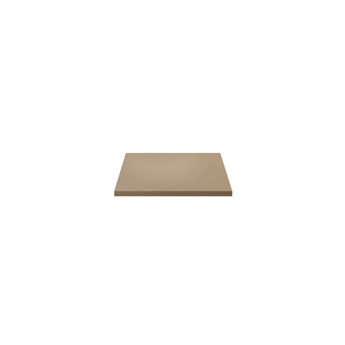 ALONI WASTAFELBLAD - ZONDER KRAAN- EN AFVOERGAT - MDF - 56,4X2,5X45,5 CM - ZAND - productafbeelding