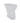 Toiletpot verhoogd staand PK 46 x 46 cm glans wit