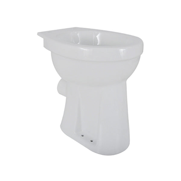 Toiletpot verhoogd staand PK 46 x 46 cm glans wit