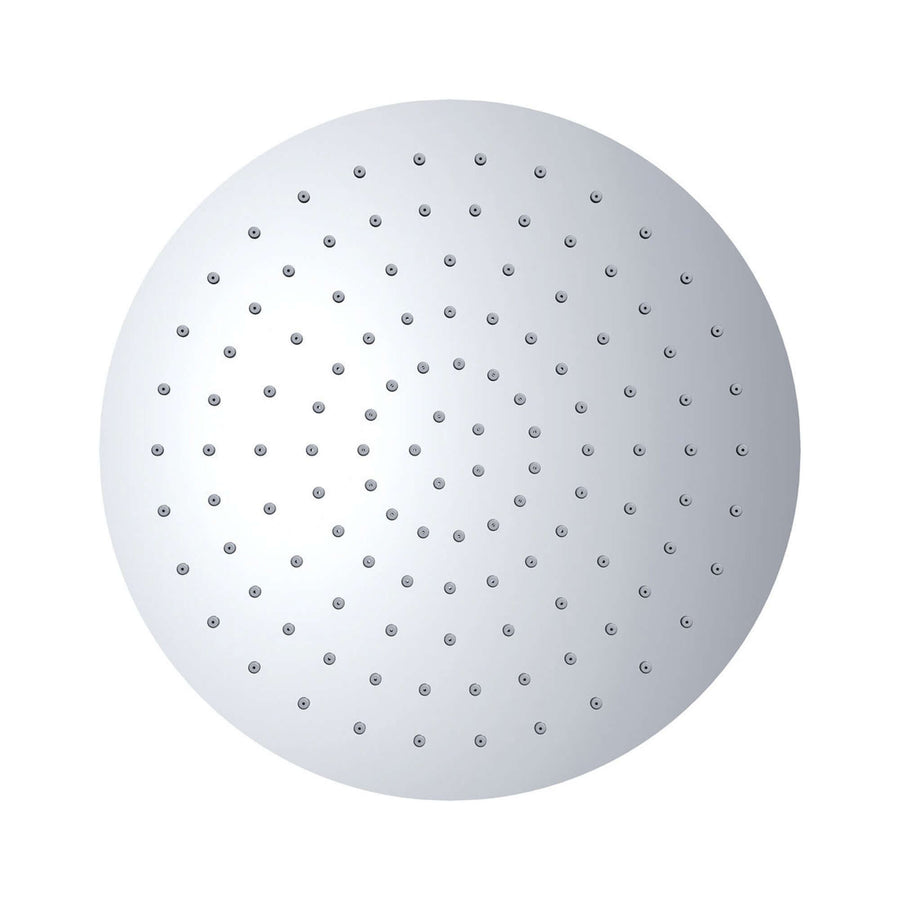 Ufo hoofddouche rond 30 cm chroom