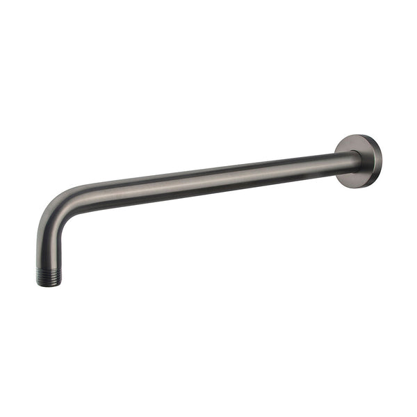 UniMatch douchearm met muurbevestiging 45 cm gunmetal PVD