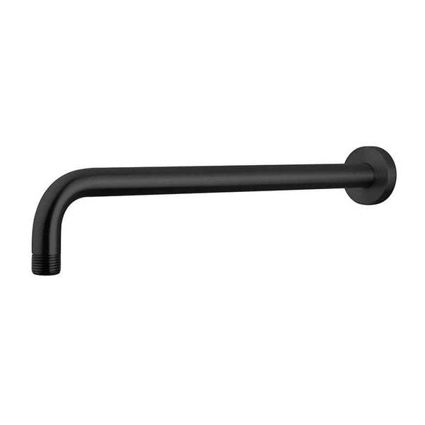 UniMatch douchearm met muurbevestiging 45 cm mat zwart