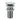 Afvoerplug UniMatch open verlengd 5/4" chroom voor wastafels en fonteintjes zonder overloop.