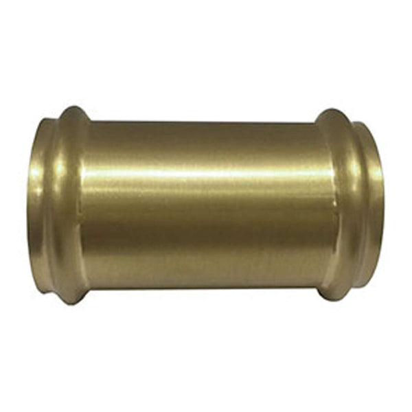 UniMatch raccord de tube 32 mm laiton brossé PVD