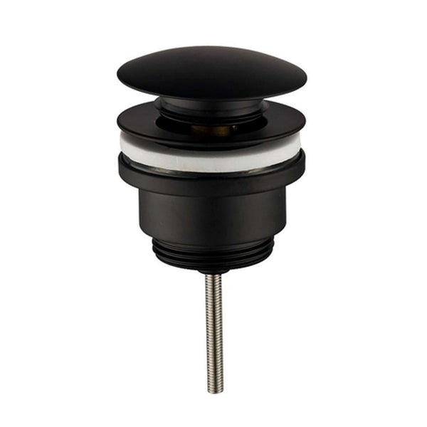 UniMatch clickwaste afvoerplug 5/4" mat zwart