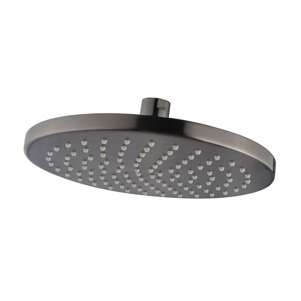 UniMatch hoofddouche rond 20 x 1,2 cm gunmetal PVD