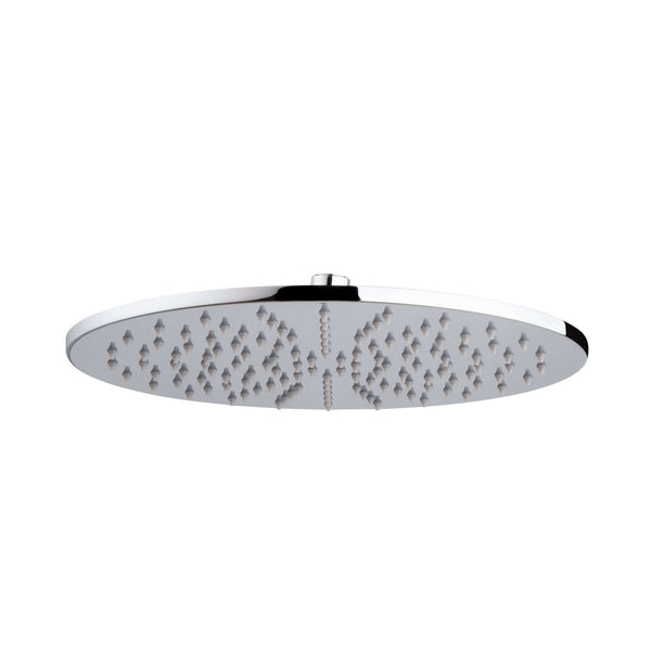 UniMatch hoofddouche rond 30 x 0,8 cm chroom