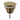 Wiesbaden UniMatch open afvoerplug 5/4'' geborsteld messing PVD - productfoto