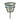 UniMatch open afvoerplug 5/4'' geborsteld staal luxe vaste waste met zilveren afwerking
