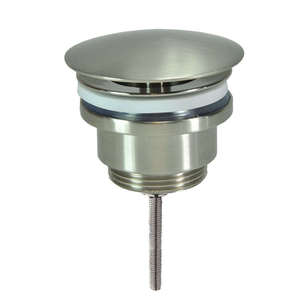 UniMatch open afvoerplug 5/4'' geborsteld staal