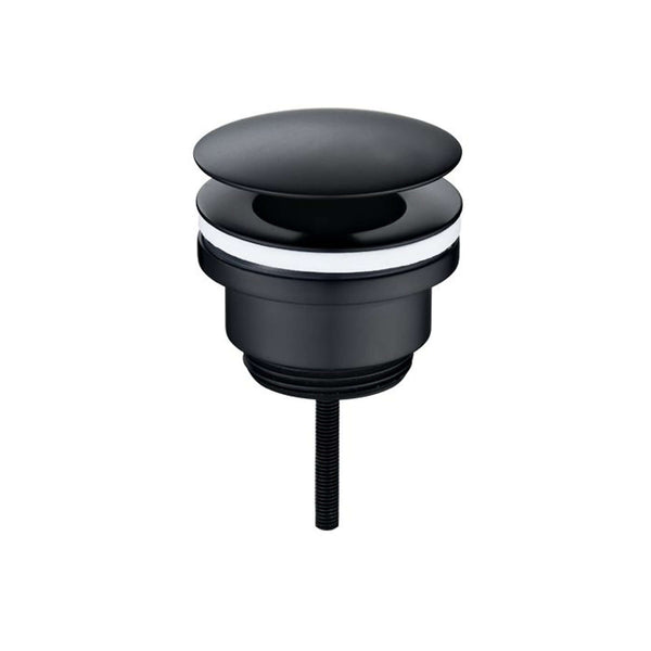 UniMatch open afvoerplug 5/4'' mat zwart