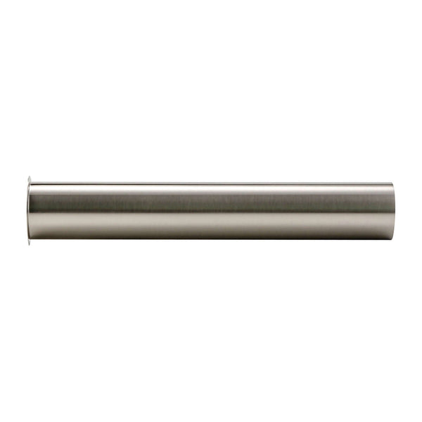 UniMatch tube de rallonge siphon 20 cm avec col en acier brossé