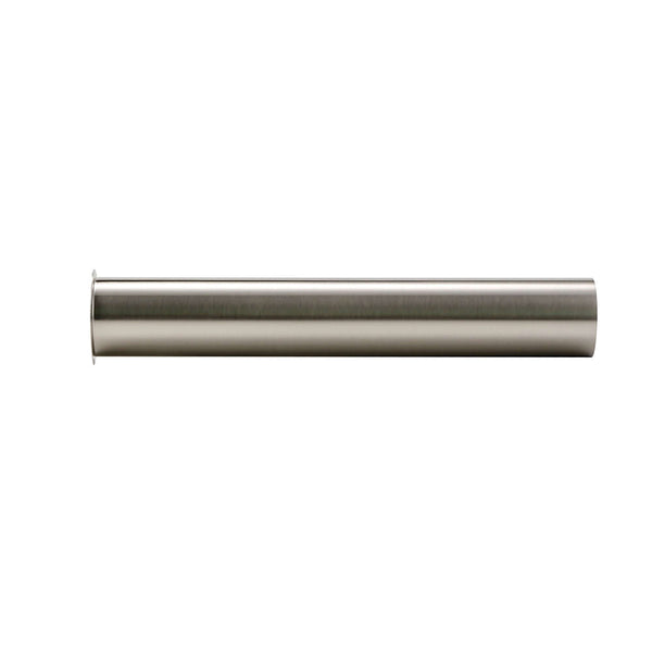 UniMatch sifon verlengbuis 20 cm met kraag geborsteld staal