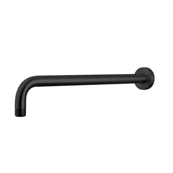 UniMatch douchearm met muurbevestiging 35 cm mat zwart