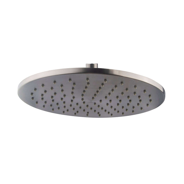 UniMatch hoofddouche rond 25 x 0,8 cm gunmetal PVD