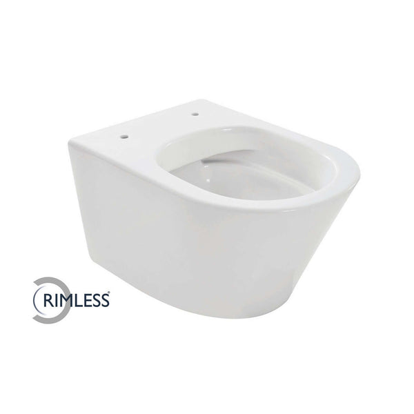 Vesta wandcloset rimless glans wit