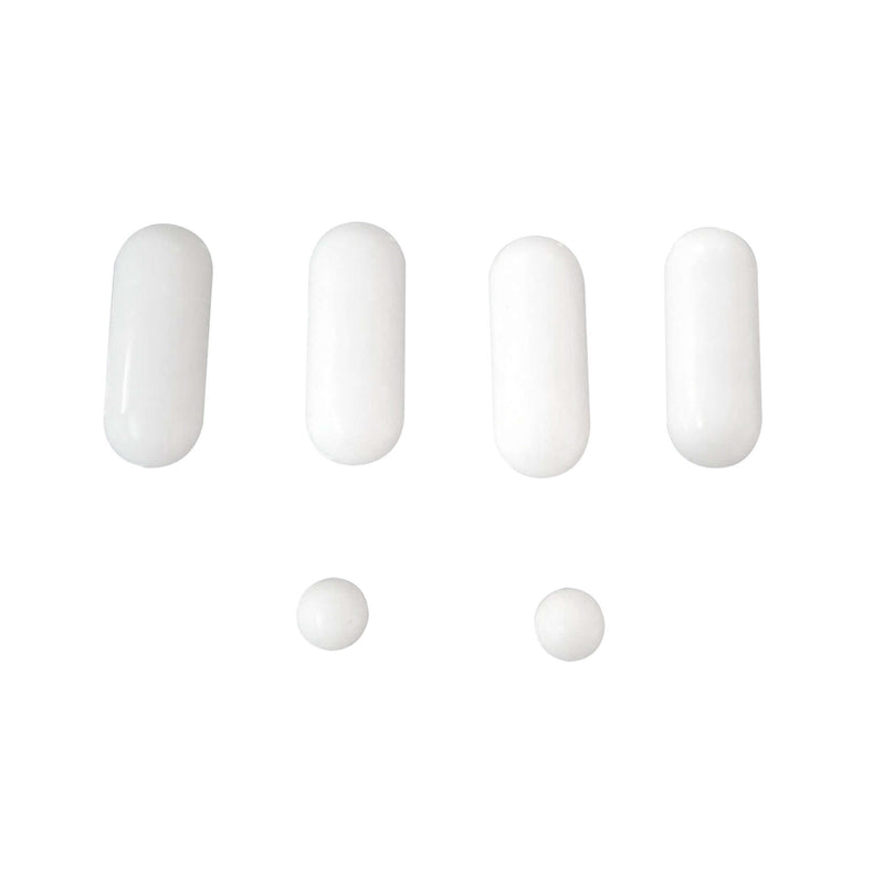 Ensemble de tampons Vesta pour siège de toilette blanc brillant et blanc mat