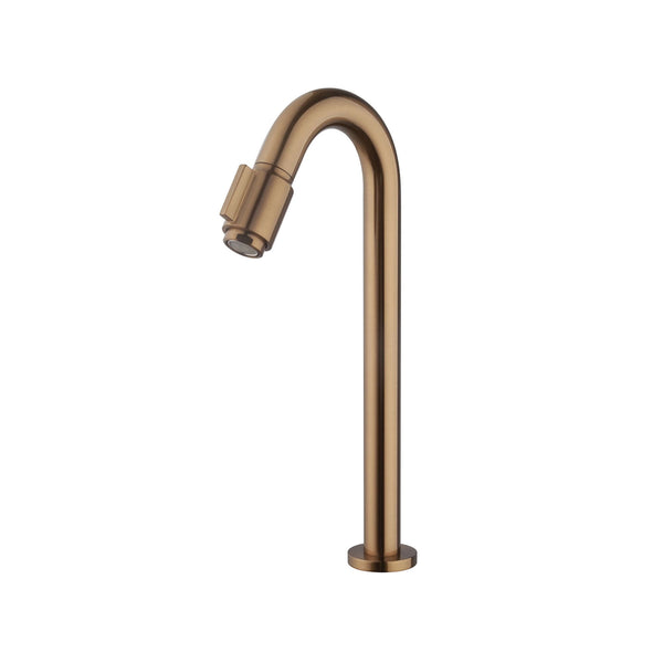 Victoria 1/2 Toilettenhahn Wiesbaden in gebürstetem bronzefarbenem Kupfer
