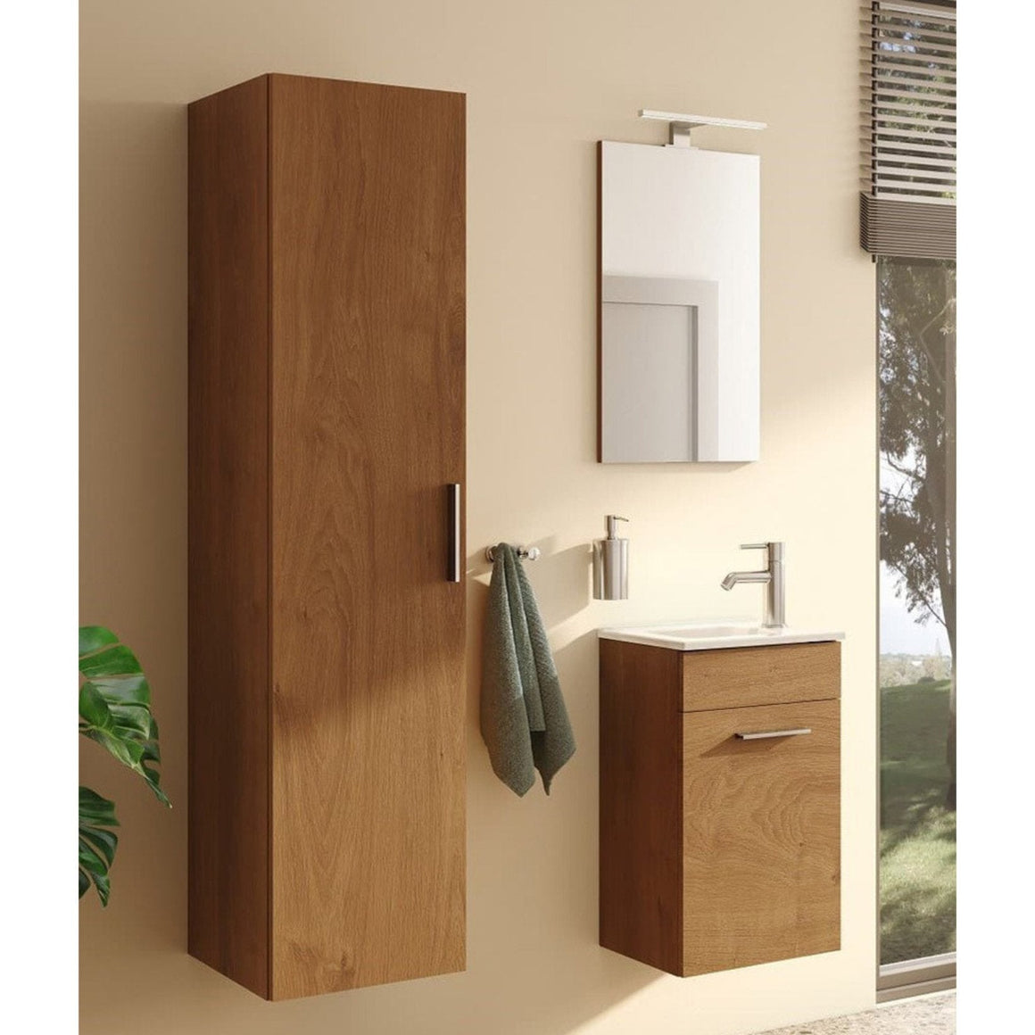 Vitra Mia Badmeubelset – Golden Oak